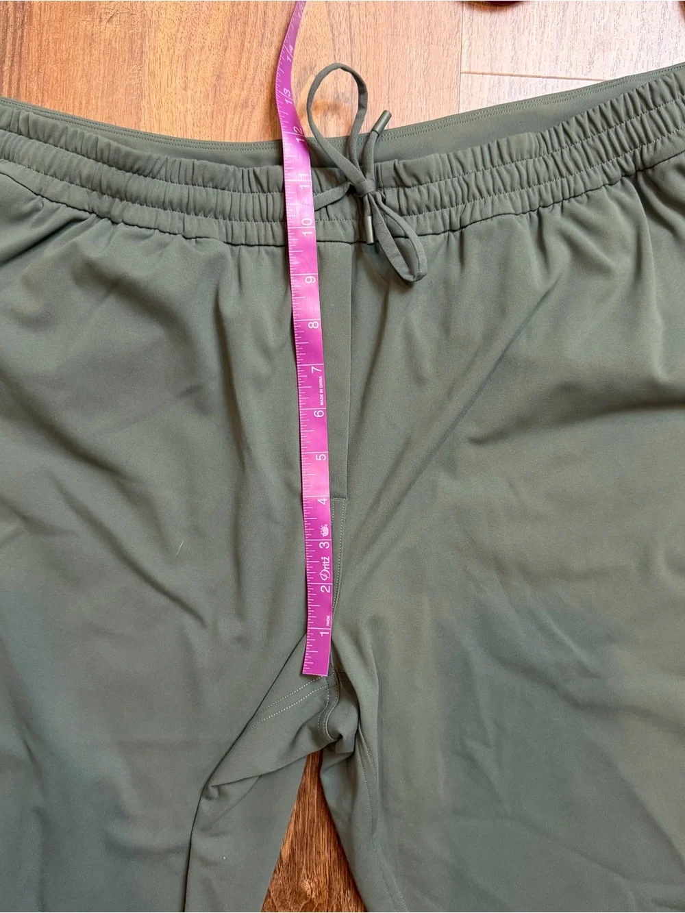 Lululemon Tapered-Leg Mid-Rise 7/8 Pant *Luxtreme Green Sz XL